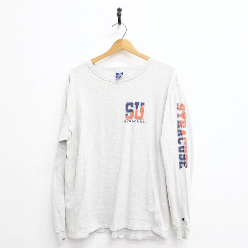 Vintage Syracuse University Orangemen Long Sleeve T Shirt Large